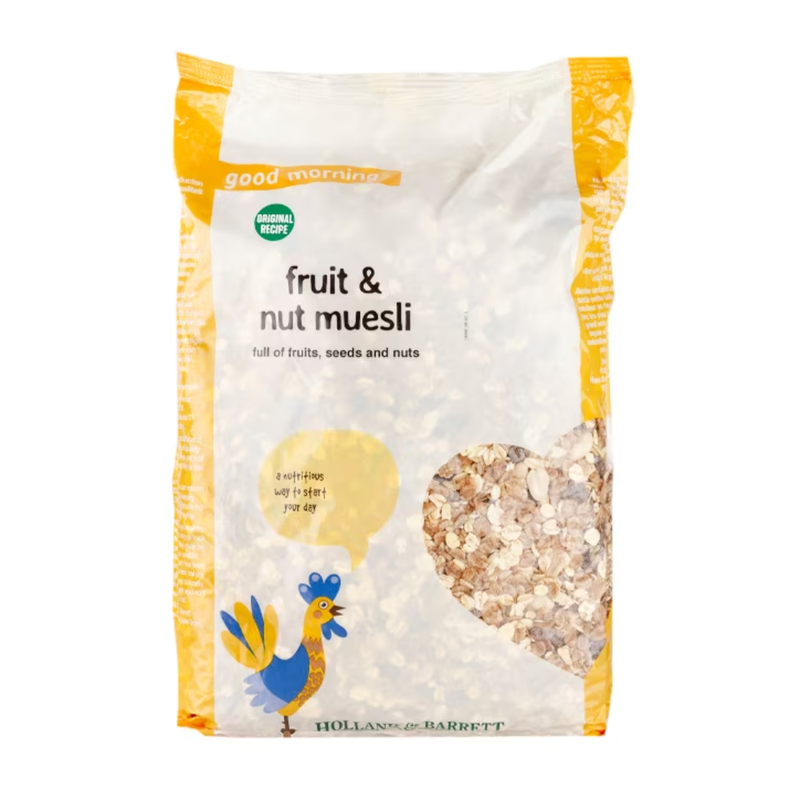 Holland & Barrett Original Recipe Muesli Fruit & Nut Original 2kg | London Grocery