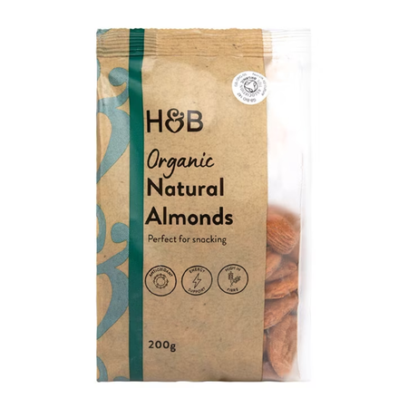 Holland & Barrett Organic Almonds 200g | London Grocery