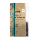 Holland & Barrett Organic Cranberries 200g | London Grocery