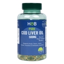 Holland & Barrett Pure Cod Liver Oil 500mg 120 Capsules | London Grocery