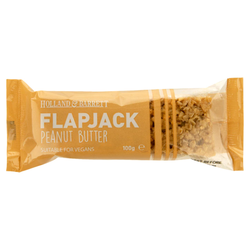 Holland & Barrett Flapjack Peanut Butter (100gr) | London Grocery