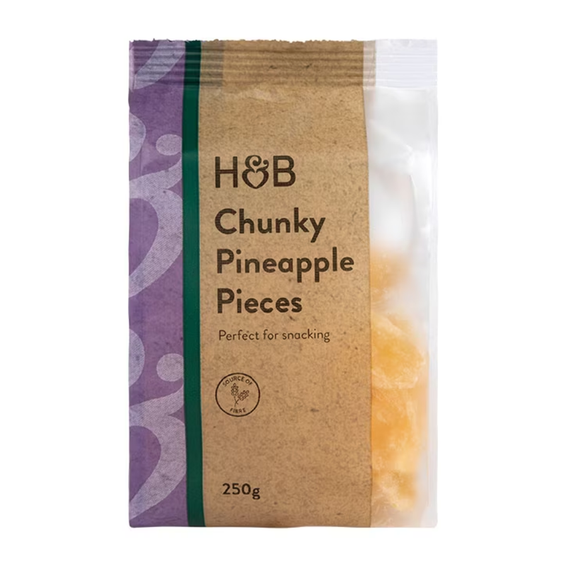 Holland & Barrett Chunky Pineapple Pieces 250g | London Grocery