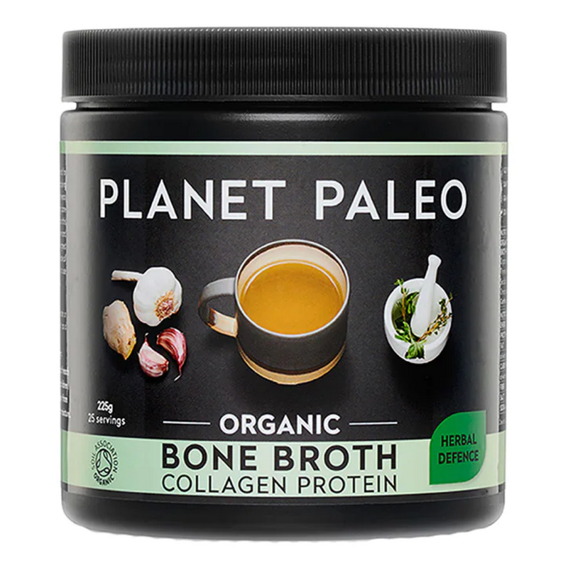 Planet Paleo Organic Bone Broth Collagen Protein - Herbal Defence | London Grocery