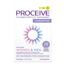Proceive Women & Men Dual Pack Advanced Fertility Supplement 120 Capsules | London Grocery