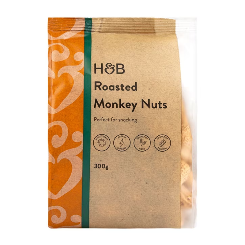 Holland & Barrett Roasted Monkey Nuts 300g | London Grocery