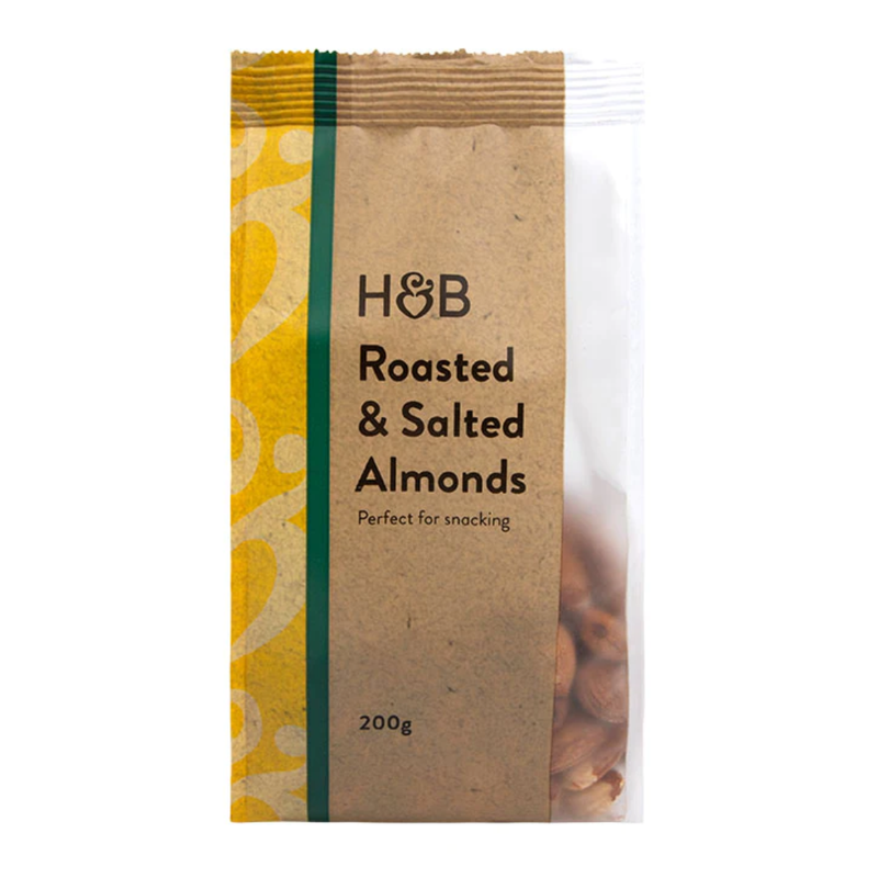 Holland & Barrett Roasted & Salted Almonds 200g | London Grocery