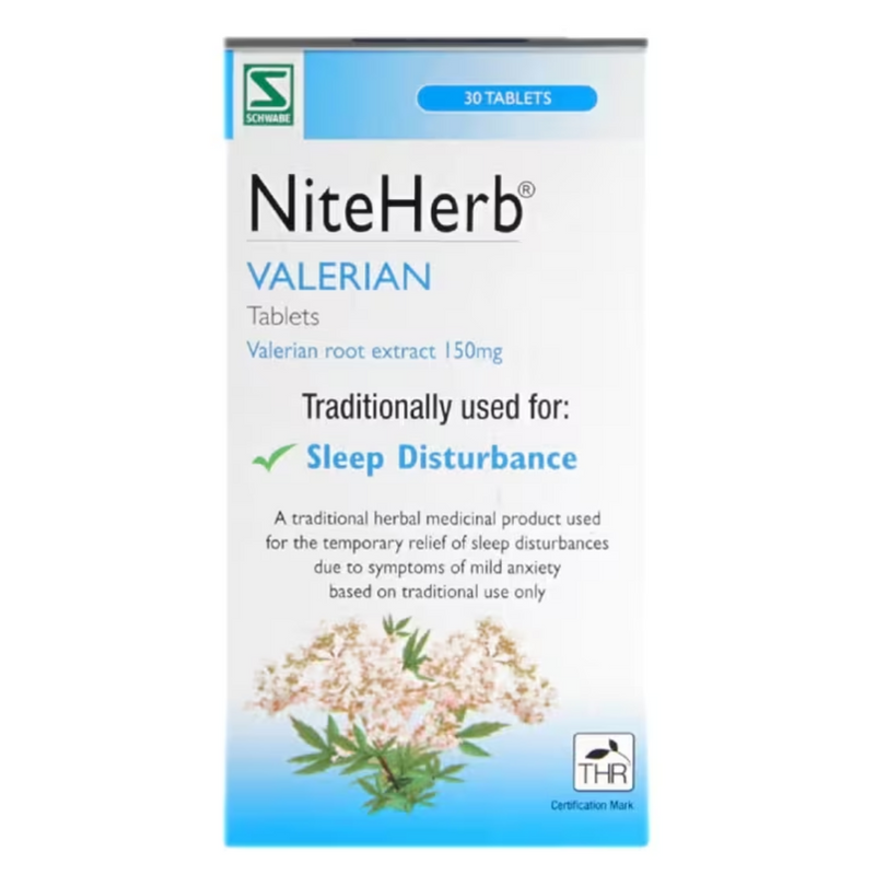 Schwabe Pharma Niteherb 150mg 30 Tablets | London Grocery