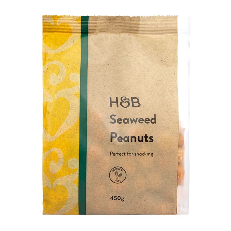 Holland & Barrett Seaweed Peanuts 450g | London Grocery