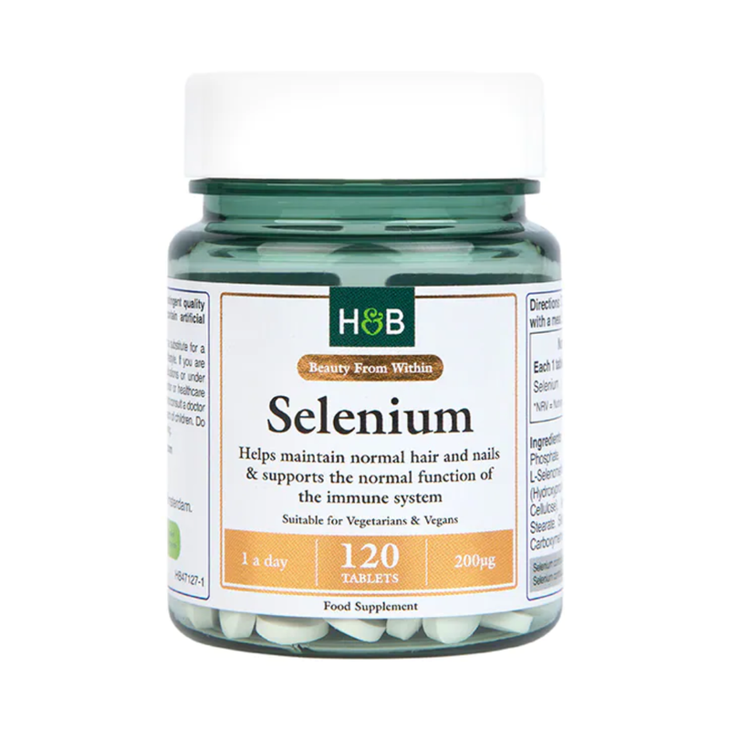 Holland & Barrett Selenium 200ug 120 Tablets | London Grocery
