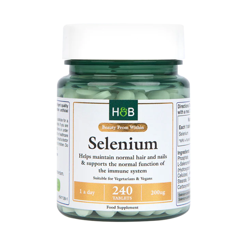 Holland & Barrett Selenium 200ug 240 Tablets | London Grocery