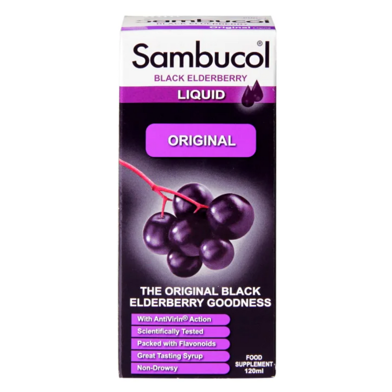 Sambucol Original Black Elderberry Formula 120ml | London Grocery
