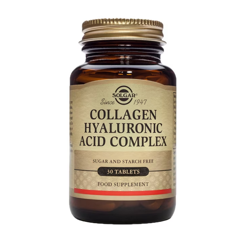 Solgar Collagen Hyaluronic Acid Complex 30 Tablets | London Grocery