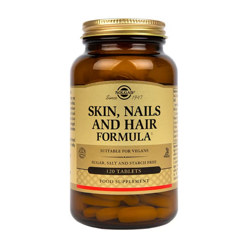 Solgar Skin, Nails and Hair Formula 120 Tablets | London Grocery