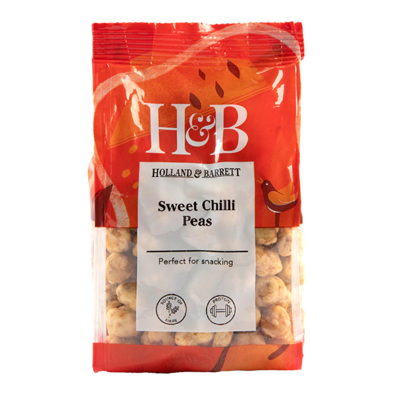 Holland & Barrett Sweet Chilli Peas 90g | London Grocery