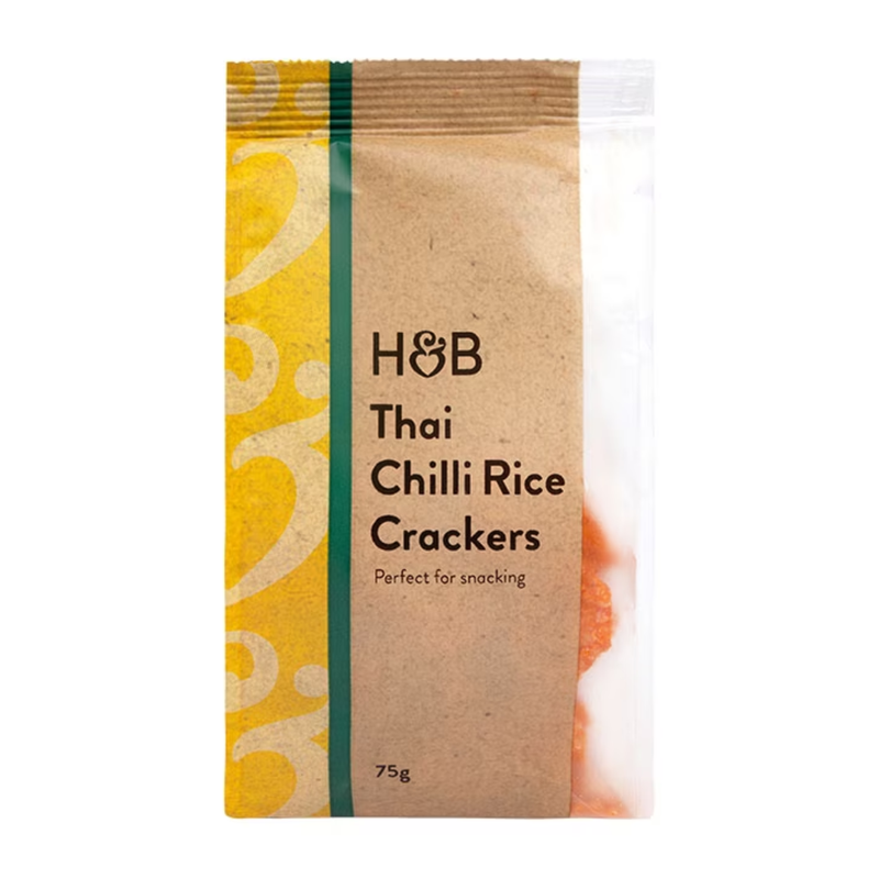 Holland & Barrett Thai Chilli Rice Crackers 75g | London Grocery