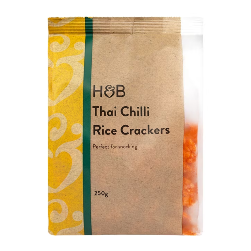 Holland & Barrett Thai Chilli Rice Crackers 250g | London Grocery