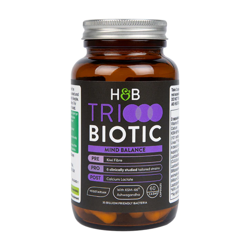 Holland & Barrett Tribiotics Mind Balance 60 Capsules | London Grocery