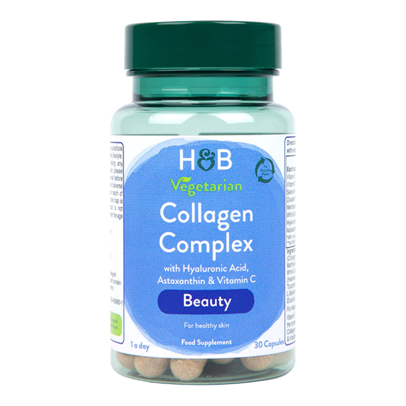 Holland & Barrett Vegetarian Collagen Complex 30 Capsules | London Grocery