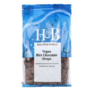 Holland & Barrett Vegan Rice Chocolate Drops 125g | London Grocery