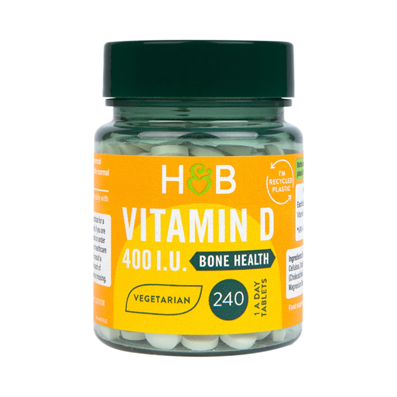 Holland & Barrett Vitamin D3 400 I.U. 10ug 240 Tablets | London Grocery
