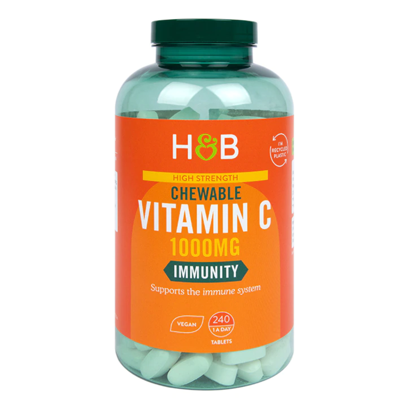 Holland & Barrett Chewable Vitamin C 1000mg 240 Chewables | London Grocery