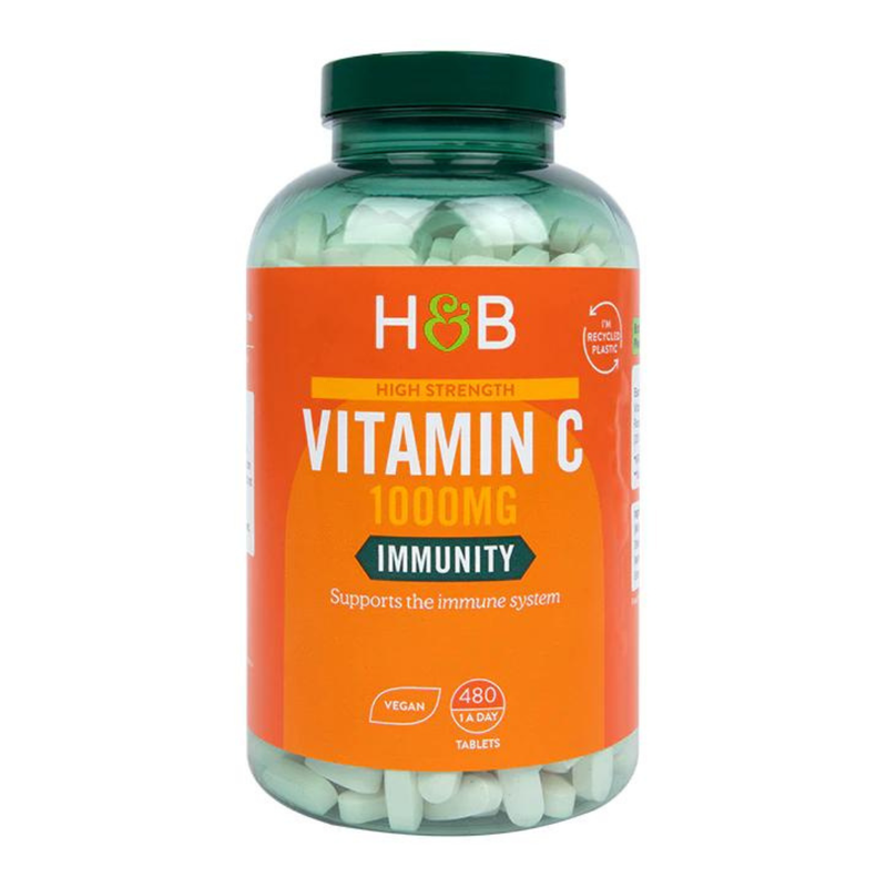 Holland & Barrett Vitamin C 1000mg 480 Tablets | London Grocery