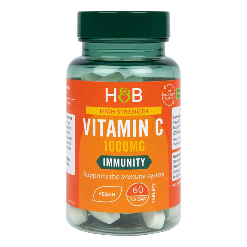 Holland & Barrett Vitamin C 1000mg 60 Tablets | London Grocery