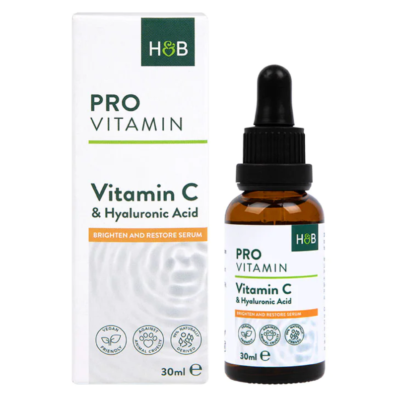 Holland & Barrett Vitamin C + Hyaluronic Acid Serum 30ml | London Grocery