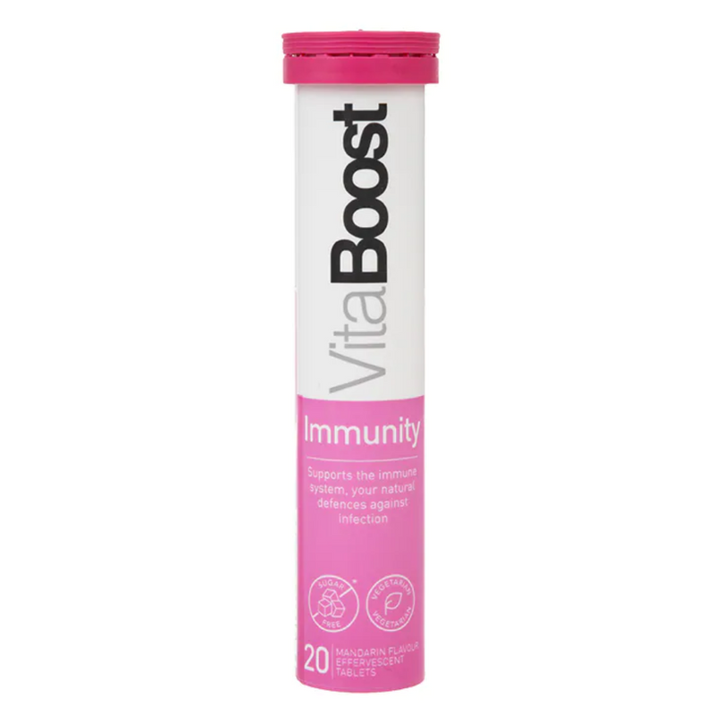 Vitaboost Immunity Effervescent 20 Tablets | London Grocery