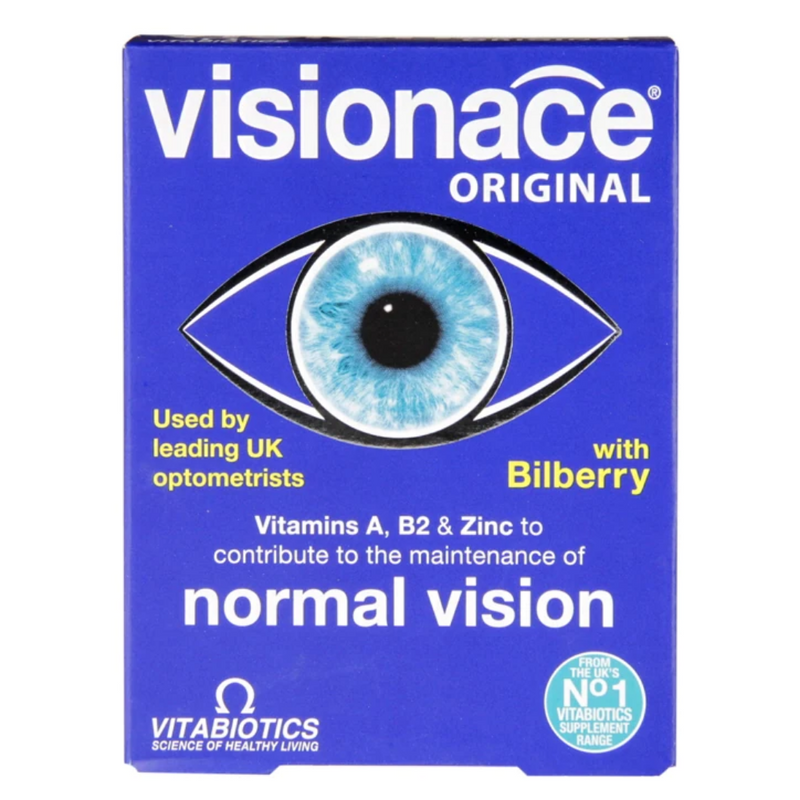 Vitabiotics Visionace 30 Tablets | London Grocery