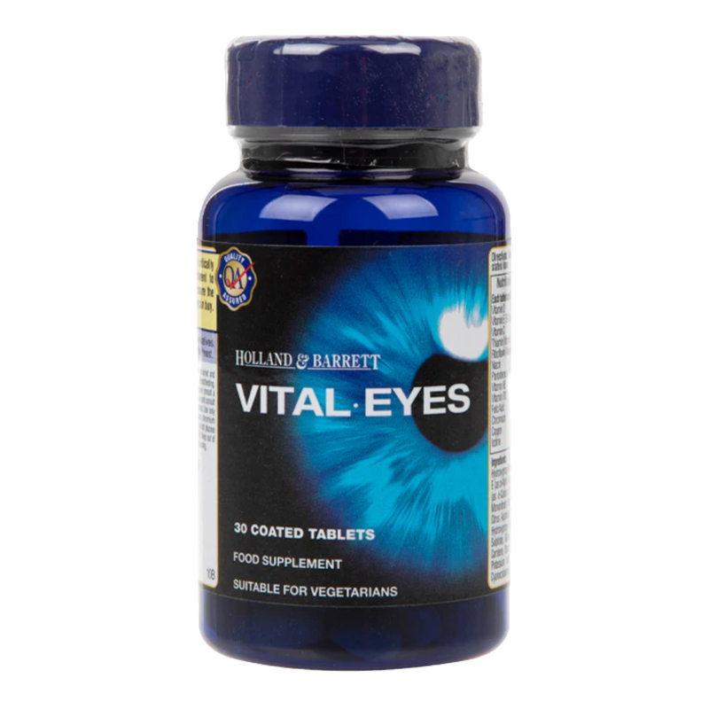 Holland & Barrett Vital Eyes 30 Tablets | London Grocery