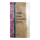 Holland & Barrett White Chocolate Raisins 250g | London Grocery