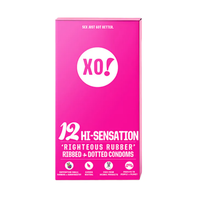 XO Hi-Sensation Condoms - 12 Pack | London Grocery