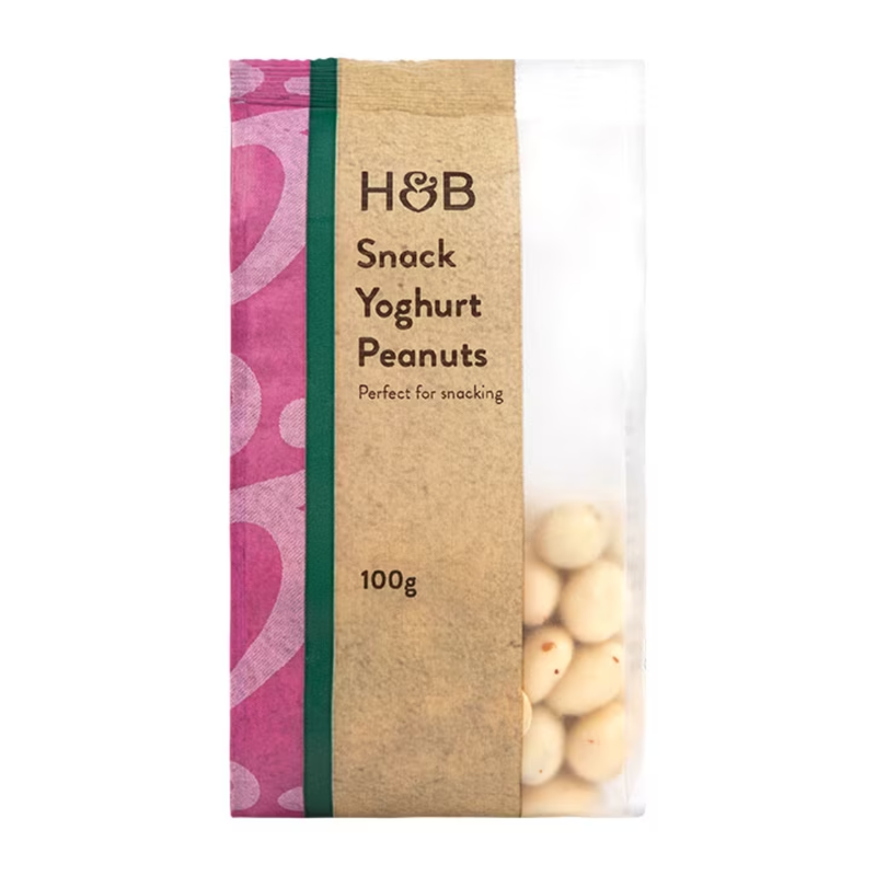 Holland & Barrett Yoghurt Coated Peanuts 100g | London Grocery