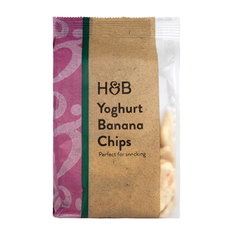 Holland & Barrett Yogurt Banana Chips 200g | London Grocery