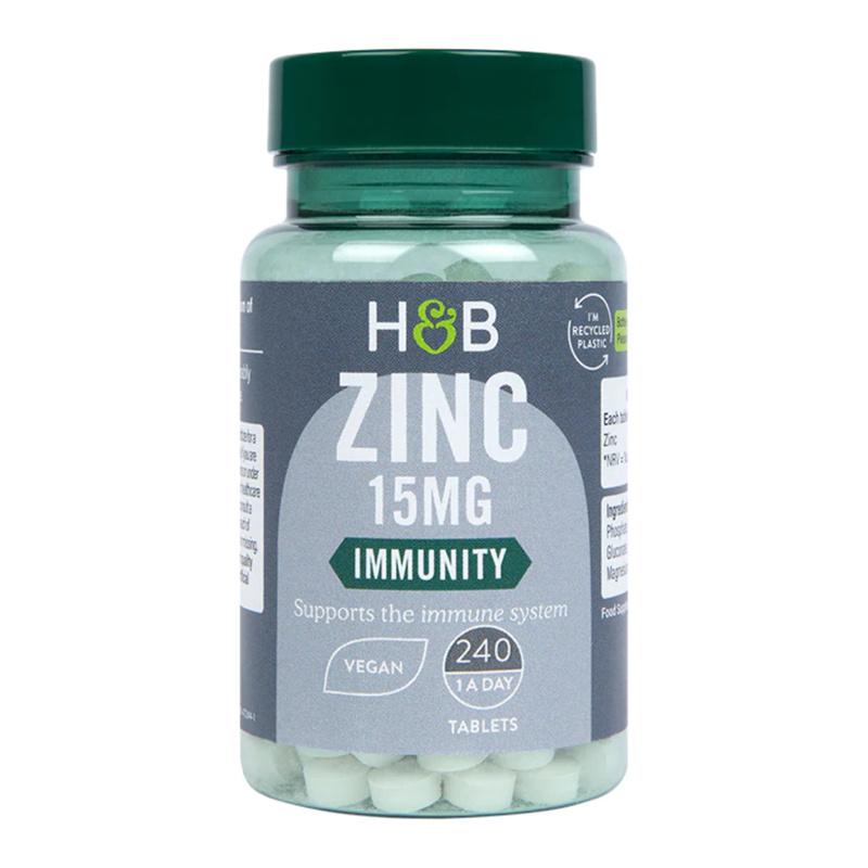 Holland & Barrett Zinc 15mg 240 Tablets | London Grocery