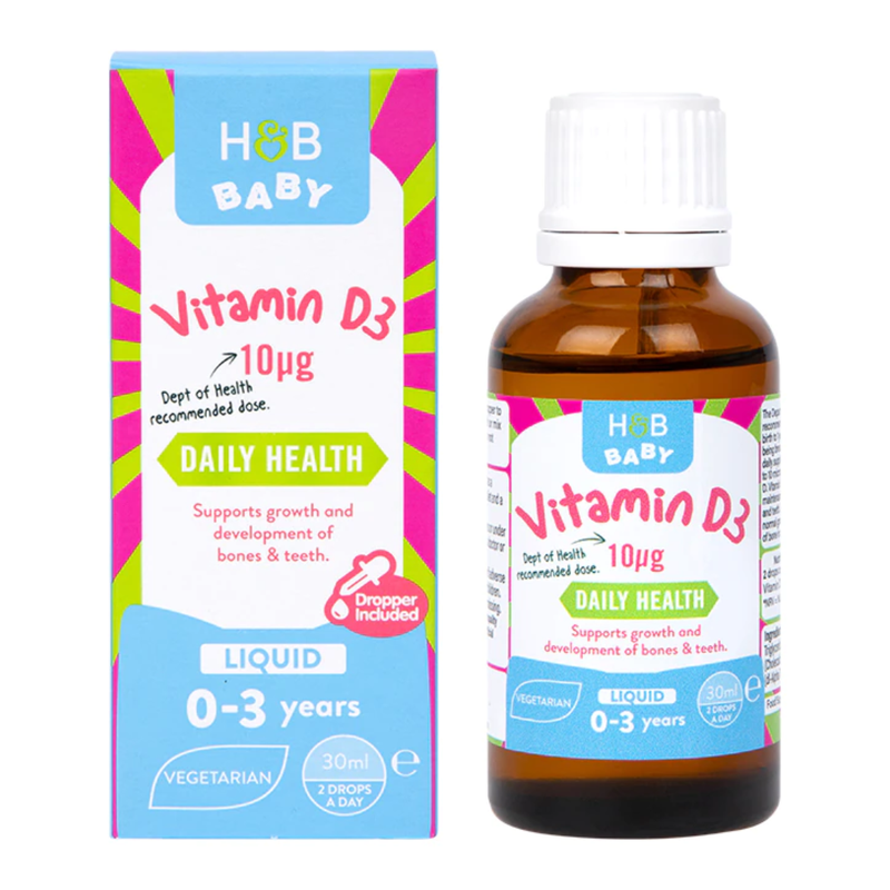 Holland and Barrett Baby Vitamin D3 30ml Liquid | London Grocery