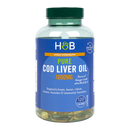 Holland & Barrett Pure Cod Liver Oil 1000mg 120 Capsules | London Grocery