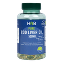 Holland & Barrett Pure Cod Liver Oil 500mg 120 Capsules | London Grocery