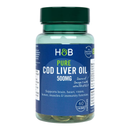 Holland & Barrett Pure Cod Liver Oil 500mg 60 Capsules | London Grocery