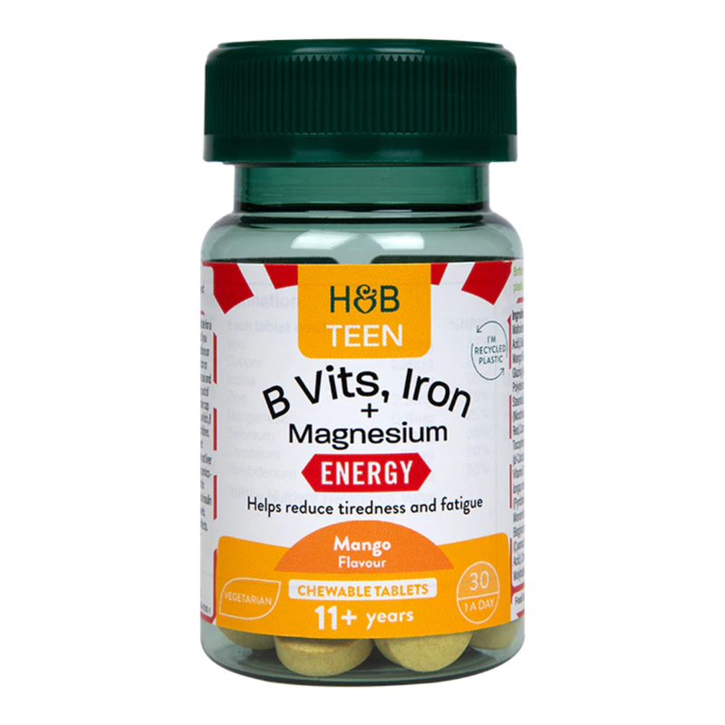 Holland and Barrett Teens Energy 30 Chewables | London Grocery