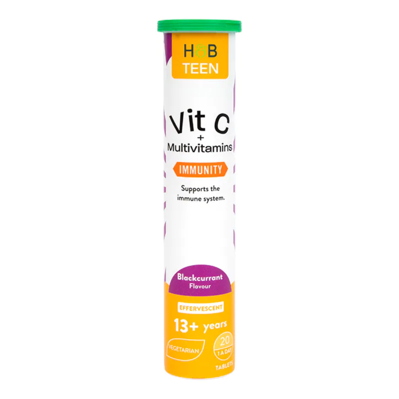 Holland & Barrett Teen Immunity 20 Effervescent Tablets | London Grocery