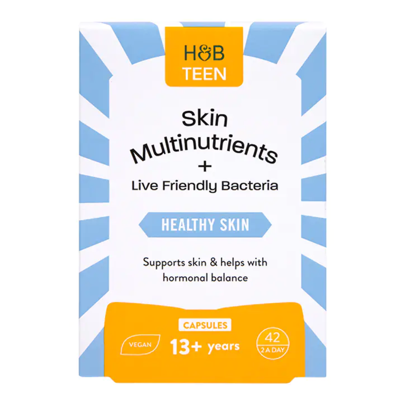 Holland and Barrett Teen Skin Health 42 Capsules | London Grocery