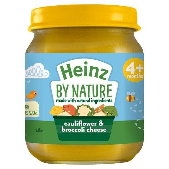 Heinz Cauliflower & Broccoli Cheese Jar 120gr-London Grocery
