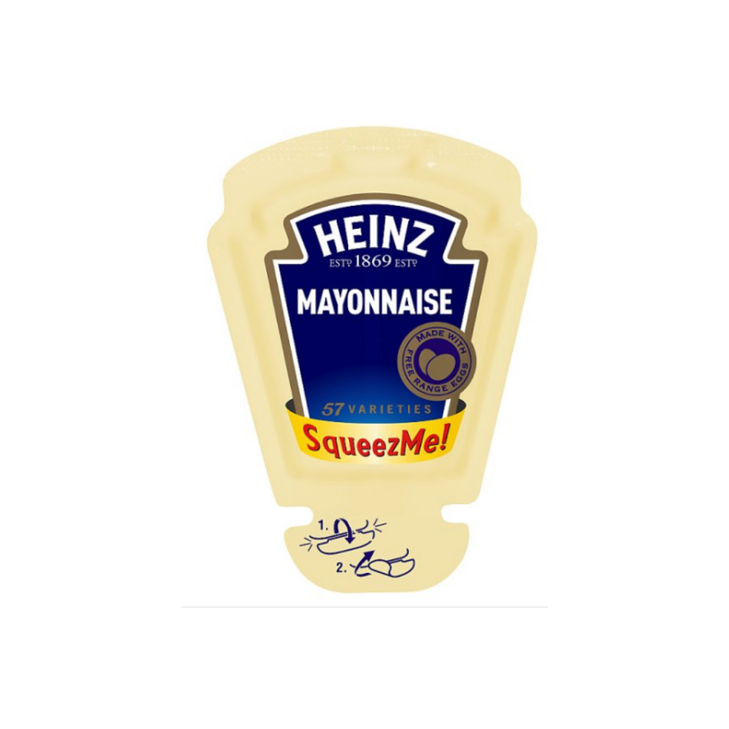 Heinz SqueezMe! Mayonnaise 26ml x 70 cases - London Grocery