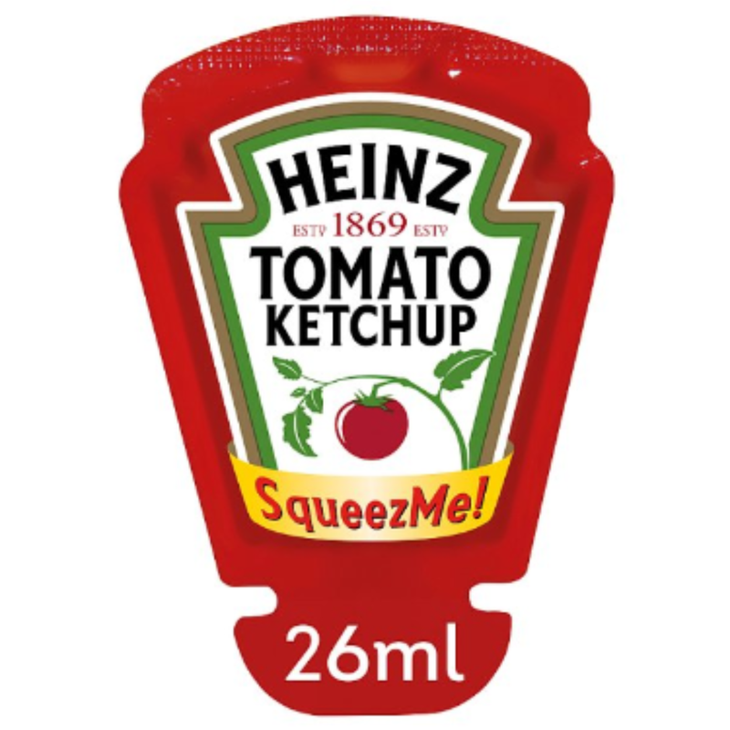 Heinz SqueezMe! Tomato Ketchup 26g x 70 x 1 - London Grocery