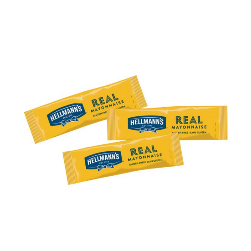 Hellmann's Real Mayonnaise 198 x 10ml Portions - London Grocery