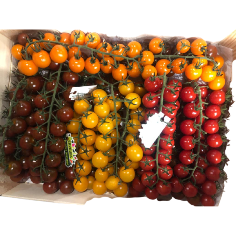 Fresh Mixed Colour Heritage Cherry Tomatoes 3kg - London Grocery