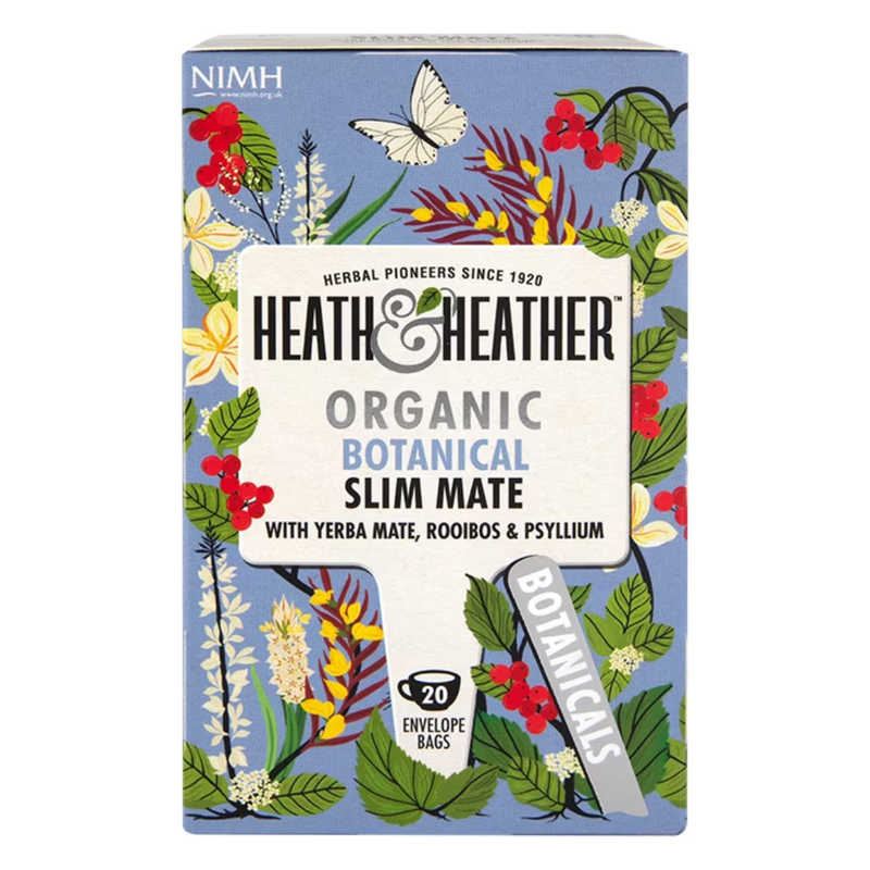 Heath & Heather Organic Slim Tea 20 Tea Bags | London Grocery