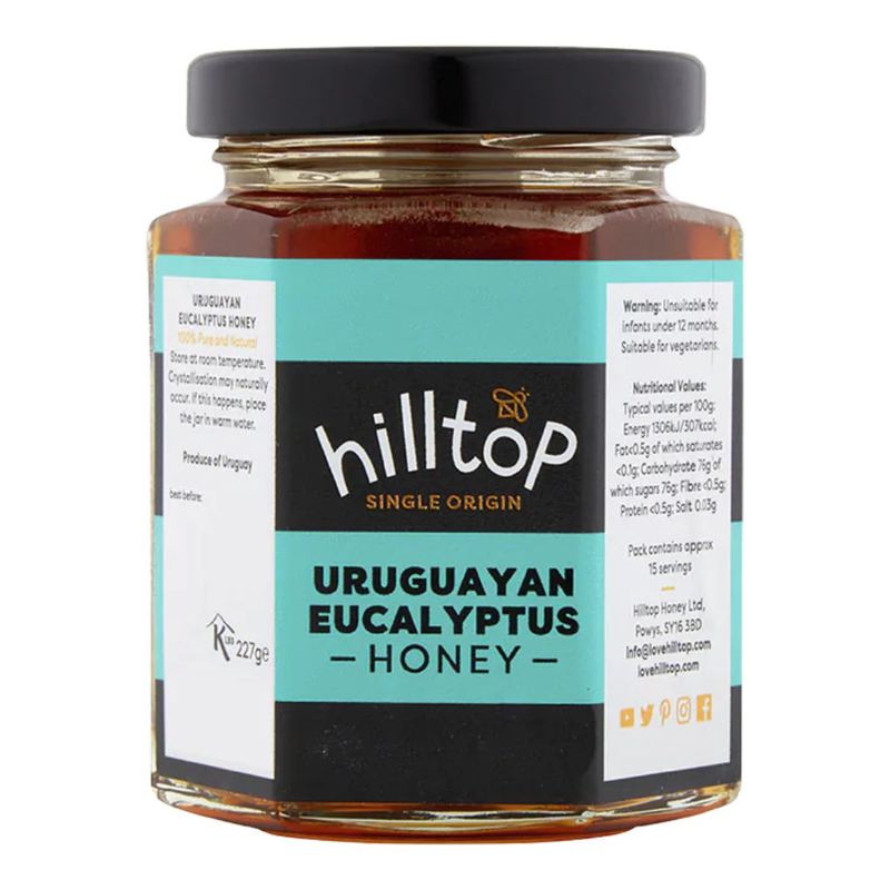 Hilltop Honey Uruguayan Eucalyptus Honey 227g | London Grocery